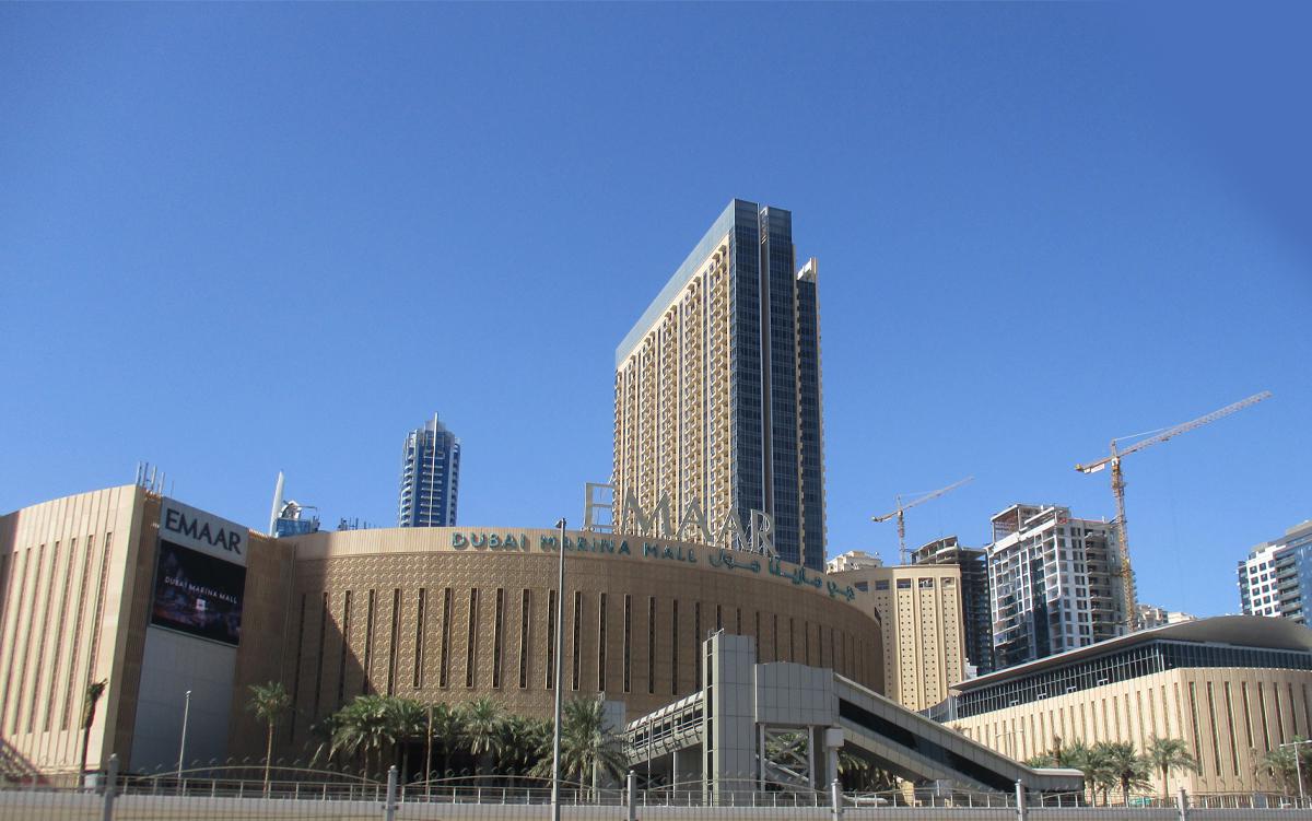 Dubai Marina Mall and Hotel